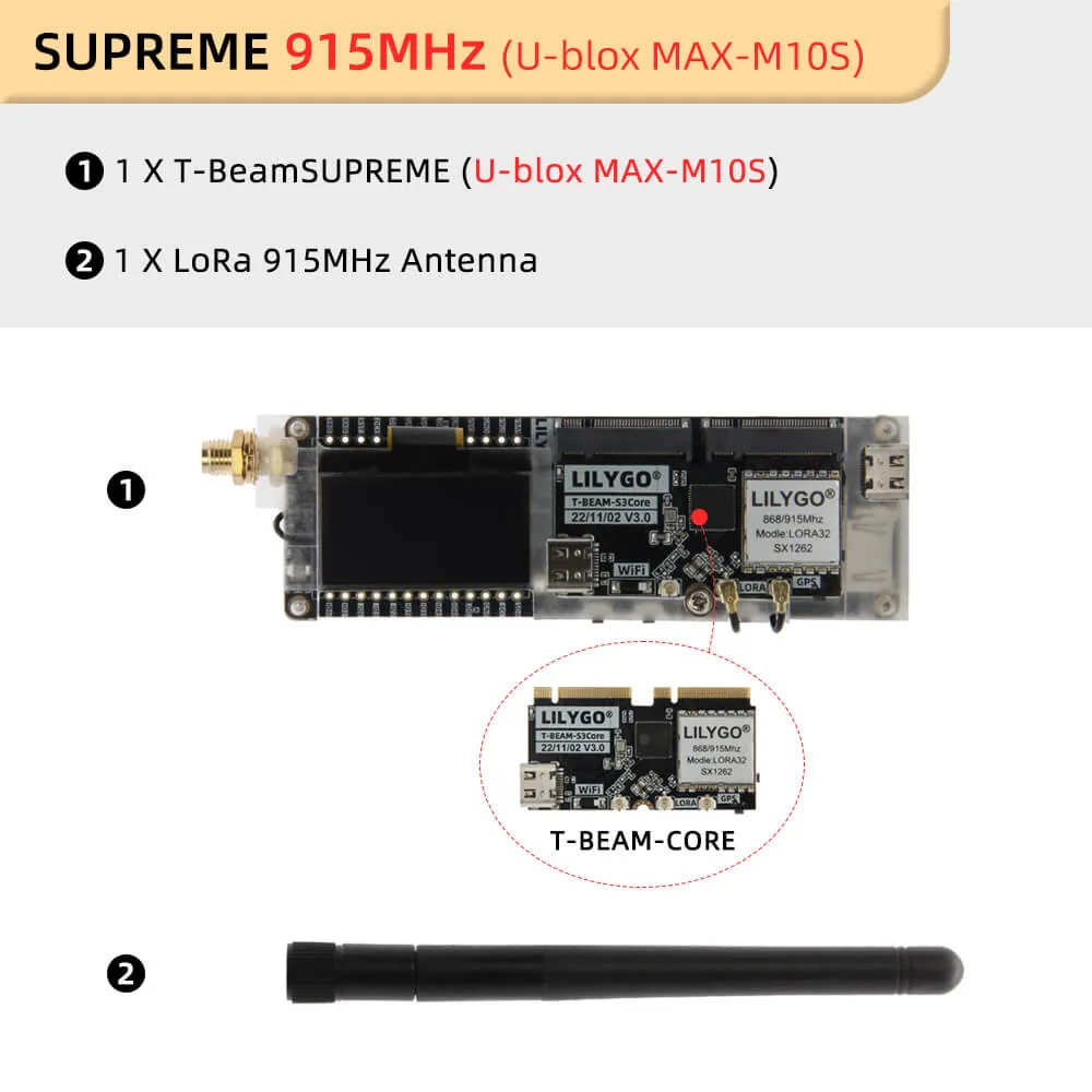 LILYGO T-Beam SUPREME [US]