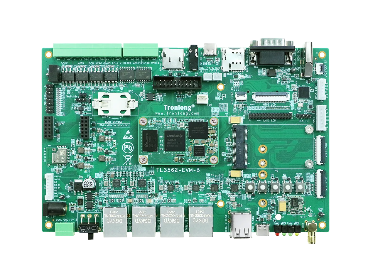 RK3562工业评估板-B2B