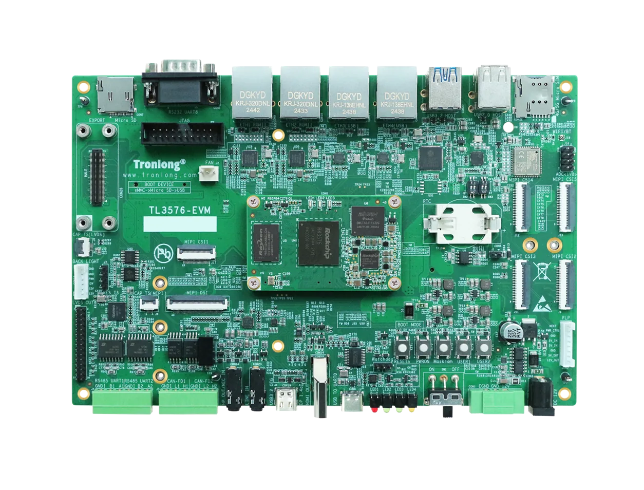 RK3576工业评估板-B2B