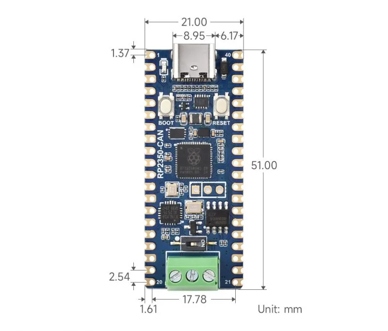 Waveshare RP2350-CAN