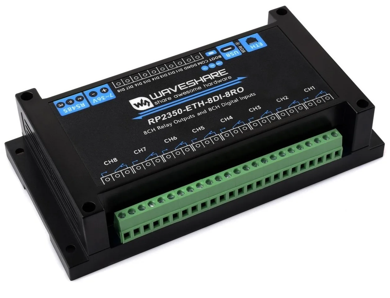 Waveshare RP2350-ETH-8DI-8RO