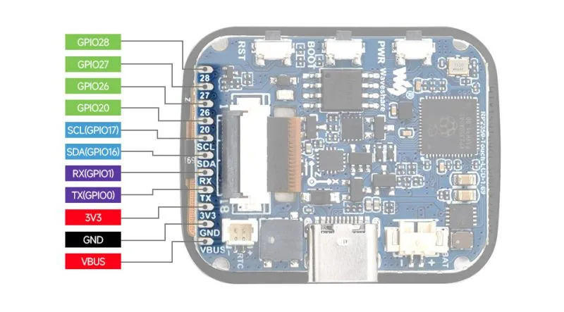 Waveshare RP2350-Touch-LCD-1.69