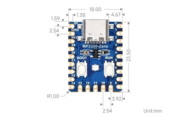 Waveshare RP2350-Zero