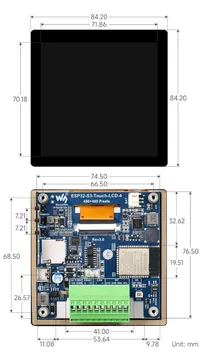 Waveshare ESP32-S3-Touch-LCD-4